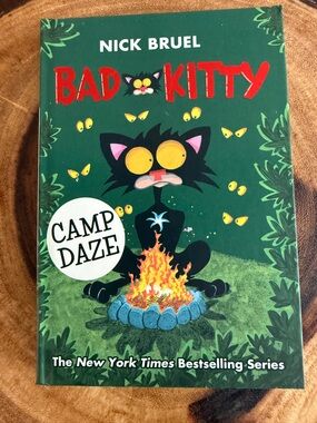 Nick Bruel Bad Kitty Cap Daze Comic Book for Kids